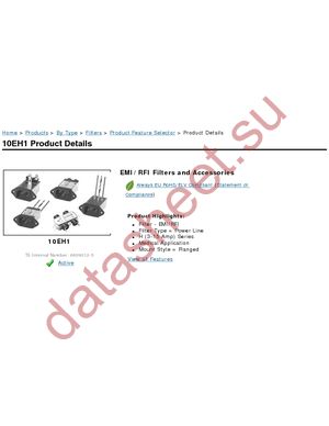 10EH1 datasheet  